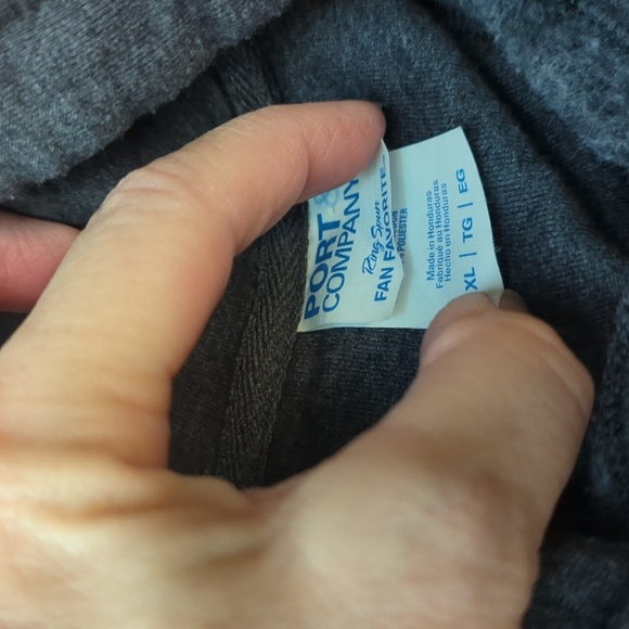 Engineers Fav It Should Work In Theory Gray Fleece Hoodie with Robot Print Sz XL - Picture 2 of 7